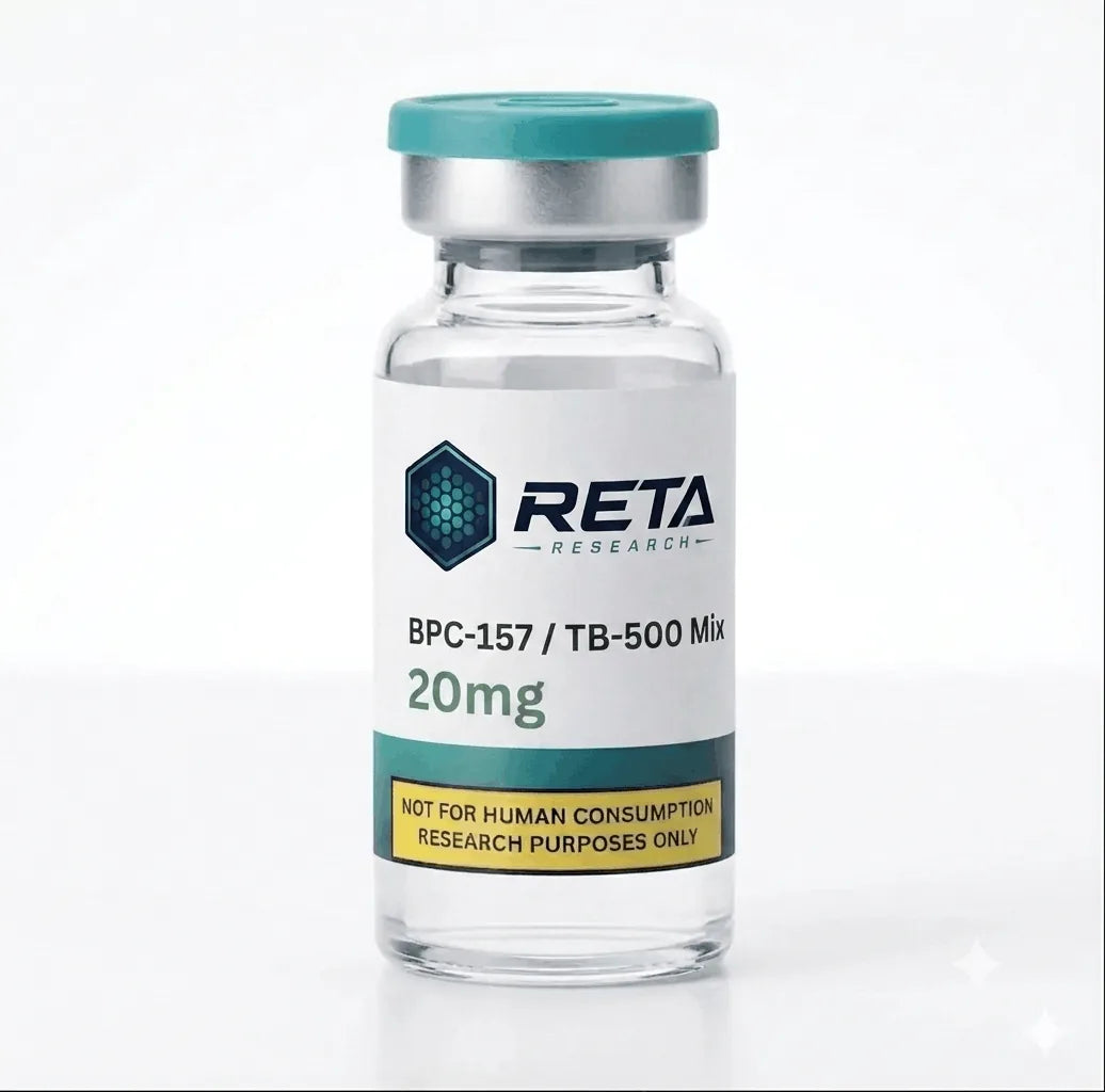 BPC-157 / TB-500 20mg research peptide blend vial - Reta Research