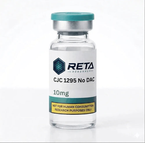 CJC-1295 No DAC 10mg research peptide vial - Reta Research