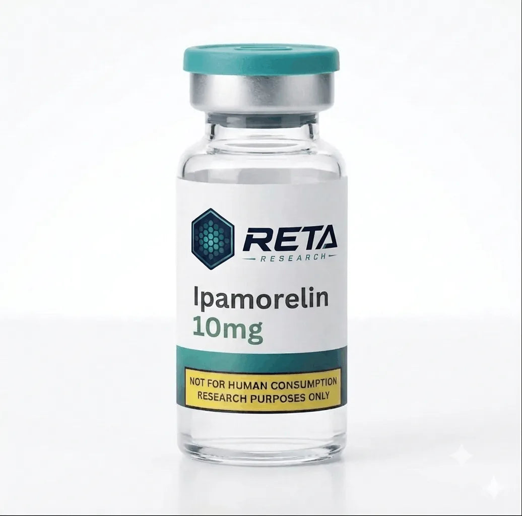 Ipamorelin 10mg research peptide vial - Reta Research