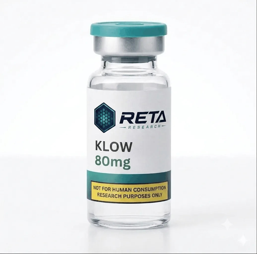 KLOW 80mg peptide blend research vial - Reta Research