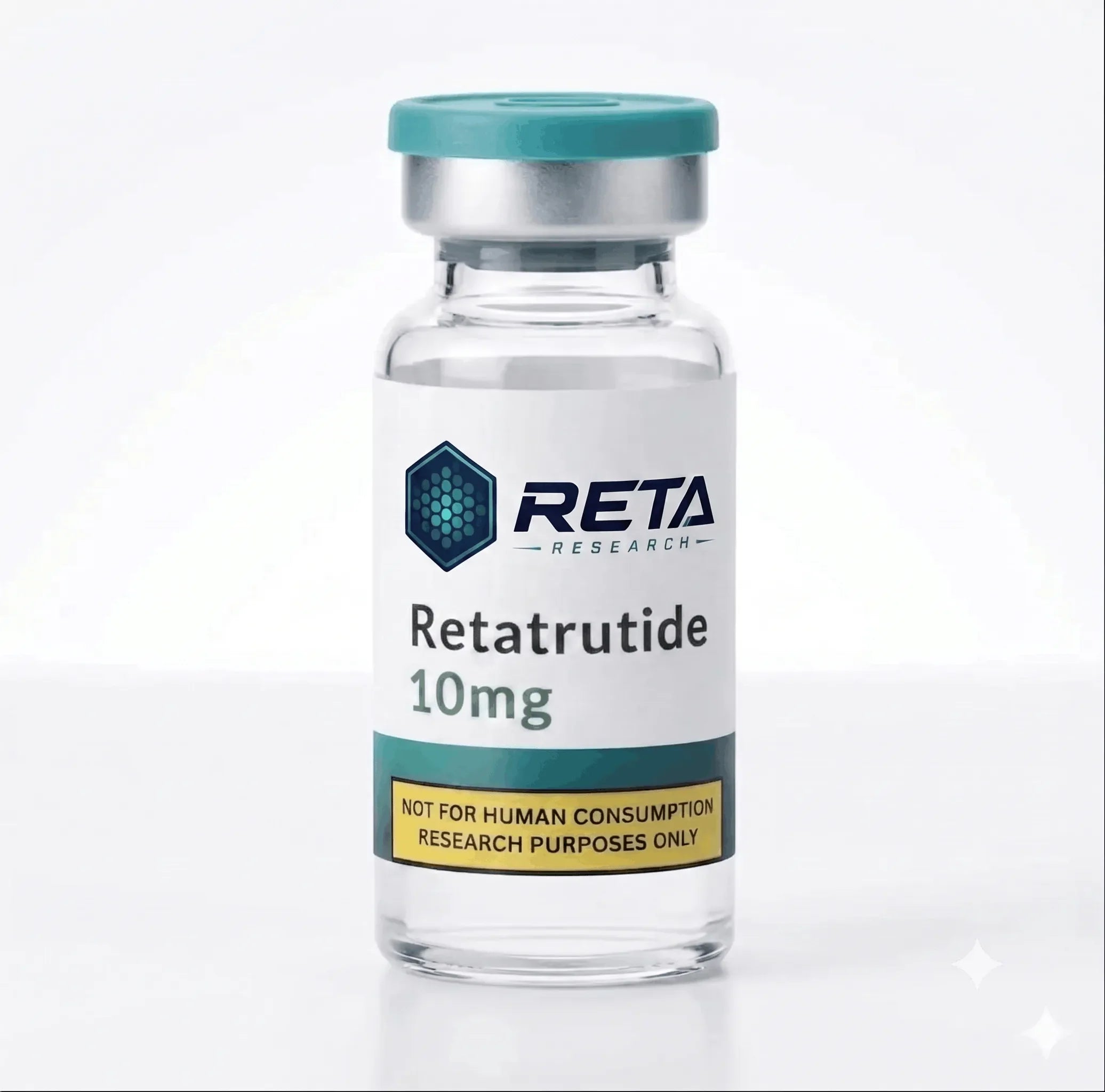 Retatrutide 10mg research peptide vial - Reta Research