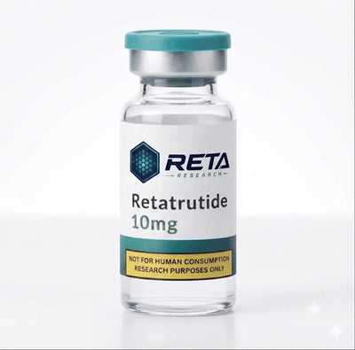 Retatrutide 10mg research peptide vial - Reta Research